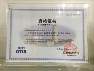 授權(quán)資格證書